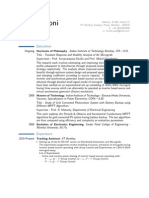 Resume Format 1