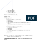 Cisco Networking - Chapter 1 Notes