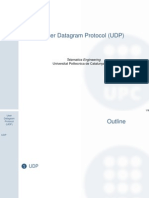 User Datagram Protocol (UDP) : Telematics Engineering Universitat Politecnica de Catalunya (UPC)