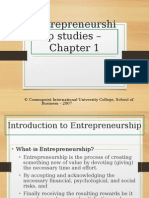 Entrepreneurship Studies Chapter 1 1232804769353991 2