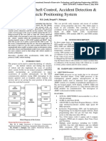 Arm 7 Based Theft Control, Accident Detection & Vehicle Positioning System