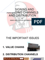 Designing and Managing Channels and Distribution