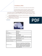 Thermal/ Ceramic Insulations - WOOL: Cerablankets