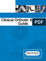 Clinical Orthotic Services Guide: Prostek