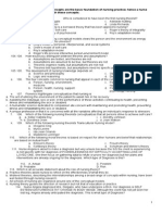 Situation: Nursing Theory and Concepts Are The Basic Foundation of Nursing Practice Hence A Nurse Must Have A Good Knowledge With These Concepts