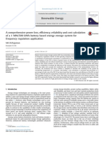 A Comprehensive Power Loss, Efficiency, Reliability and Cost Calculation of A 1 MW/500 KWH Battery Based Energy Storage System For Frequency Regulation Application