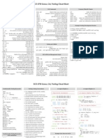 Ece4750 Cheat Sheet