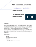 Voice Over Internet Protocol: Computer Engineering