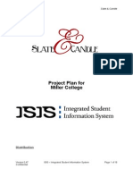 ISIS - Integrated Student Information System Project Plan