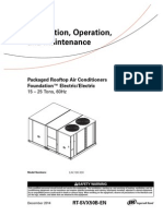 Foundation, Electric Installation, Operation, and Maintenance Guide