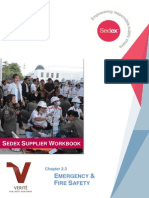 2.3 Emergency Fire Safety Sedex Supplier Workbook