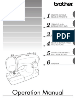 Brother Sewing Machine Operation Manual