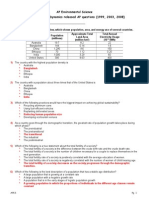 Human Population Test Review Answers