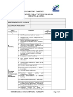 Coach Competence Transcript