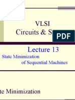 Lecture 13 State Minimization of Sequential Machines