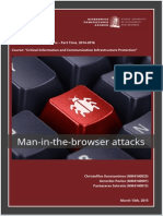 Man in The Browser Attacks