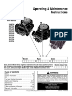 Operating & Maintenance Instructions