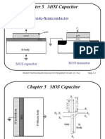 Ch. 5 Lecture Slides For Chenming Hu Book: Modern Semiconductor Devices For ICs