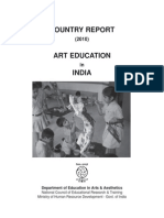 Country Report: Department of Education in Arts & Aesthetics