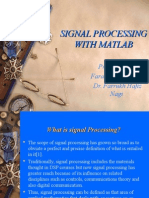 Signal Processing in Matlab Present