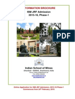 ISM JRF Brochure