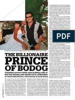 The Billionaire of Bodog - Living The Dream