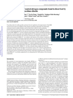 Selective Extraction of Neutral Nitrogen Compounds Found in Diesel Feed by