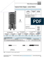 Micro-Measurements: Gage Pattern Data