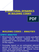 Structural Dynamics in Bulding Codes