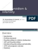 Hypothyroidism and Infertility