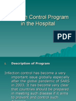 Infection Control Program in The Hospital