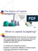 The Basics of Capital Budgeting: Should We Build This Plant?