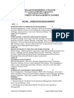 Operations Management Notes For 5 Units2014 PDF