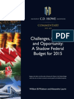 C.D. Howe Shadow Budget 2015