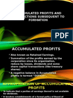 Accumulated Profits