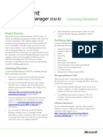 Forefront Identity Manager 2010 R2 Licensing Datasheet