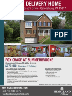 Fox Chase at Summerbrooke: SO 312 - 519 Blossom Drive - Canonsburg, PA 15317