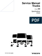 ESPECIFICACIONES D12C Motor Volvo