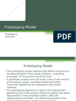 Prototyping Model: Presented by Anip Shah