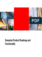 DemantDemantra Product Road Map - Functionalityra Product Road Map - Functionality