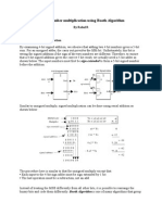 Booth Multiplier