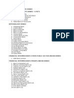 List of Nationalised Banks