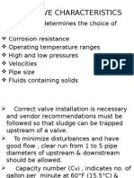 8.5 Valve Characteristics