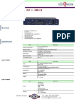 FTTH GPON Solution OLT U9016B