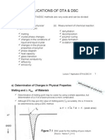 Lecture 7 Application DTA &amp DSC01