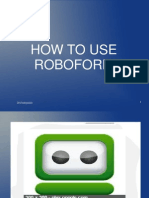 Marie Fay - Pulido - How To Use Roboform