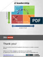 0039 Situational Leadership Powerpoint Template