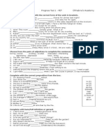 Complete The Sentences With The Correct Form of The Verb in Brackets