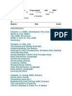 Java Database Programming With JDBC