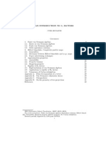 An Introduction To Ii1 Factors